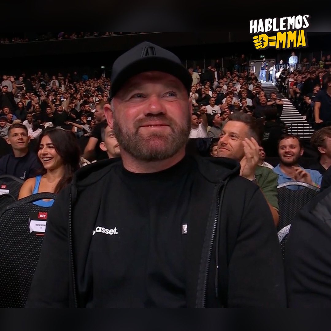 UFC304在曼市打响，鲁尼来到现场观看